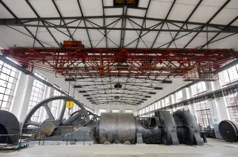 Compressor hall Stock Photos