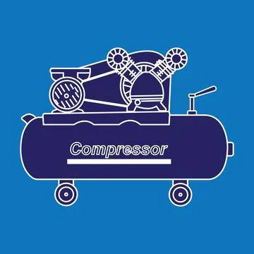 Compressor icon イラスト素材