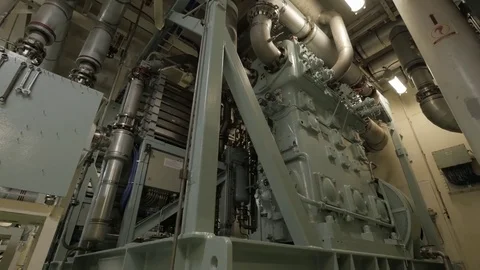 Compressor for liquefied gases Stock Footage 79070675