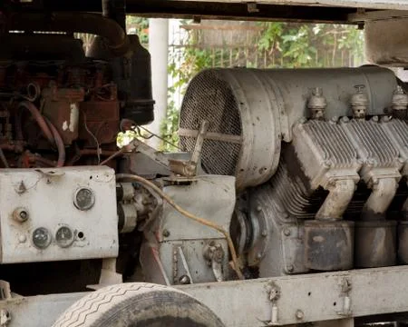 Compressor motor Stock Photos