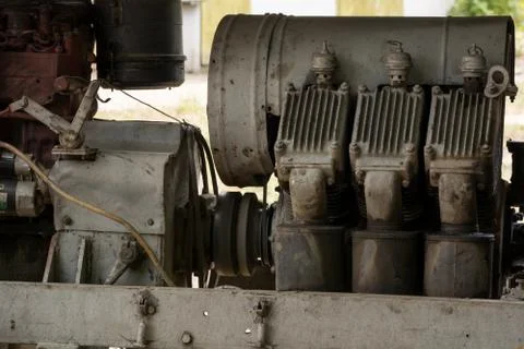 Compressor motor Stock Photos