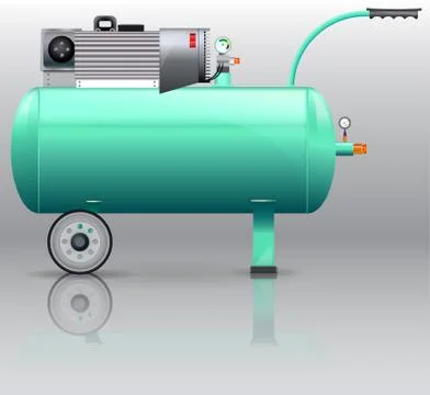Compressor for painting work イラスト素材