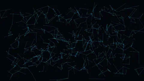 Compromised Nodes Are Isolated And Go Dark One By One Stock Footage 344513891