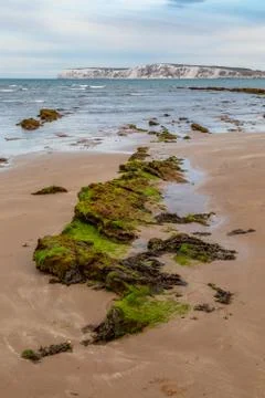Compton Bay Beach, The Isle of Wight Foto stock