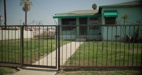 Compton, California Slow Motion Shot On RED Camera Stock Footage 160308306
