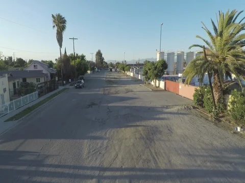 Compton Los Angeles Aerial 29 Stock Footage 78620980