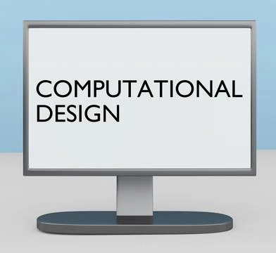 Computational Design concept Stock Illustration