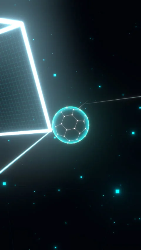 Computational Tactical Soccer: Tracking Cam Top Right Stock Footage 335456605