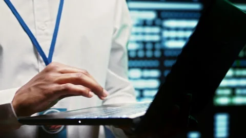 Computationally intensive tasks servers Stock Footage 248095894
