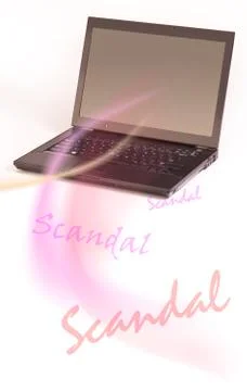 Compute Scandal and Use. Foto stock