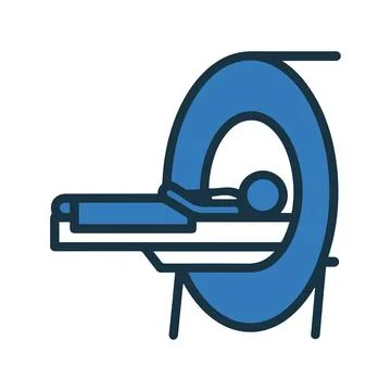 Computed Tomography icon, vector graphics Stock Illustration