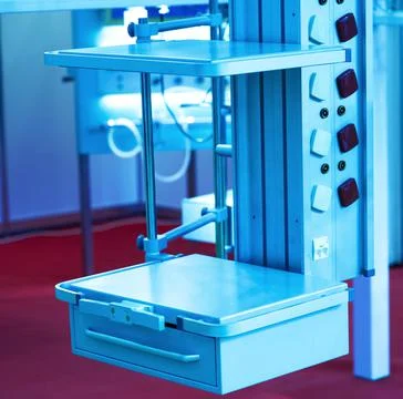 Computed tomography or computed axial tomography scan machine in hospital roo Stock Photos