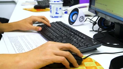 Computer 01 Stock Footage 89478335