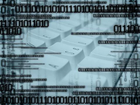 Computer abstract background Stock-Fotos