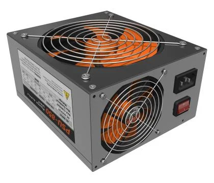 Computer AC power supply unit Stock Illustration