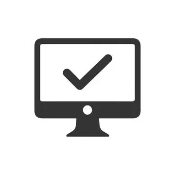 Computer Access Icon Stock Illustration