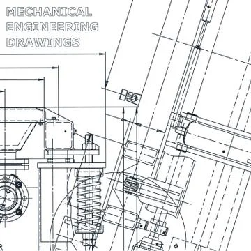 Computer aided design systems. Blueprint, scheme, plan, sketch. Technical ill Stock-Illustration