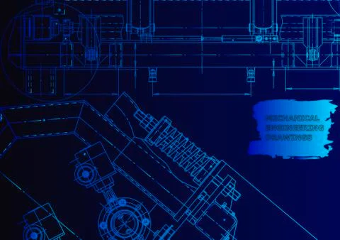 Computer aided design systems Stock Illustration