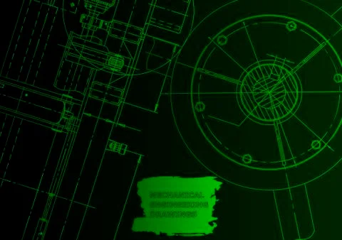 Computer aided design systems Stock Illustration