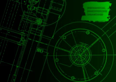 Computer aided design systems Stock Illustration