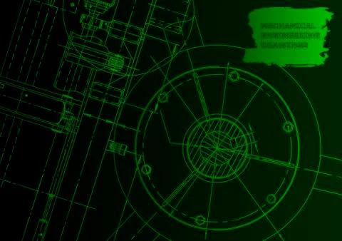 Computer aided design systems Stock Illustration