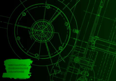 Computer aided design systems Stock Illustration