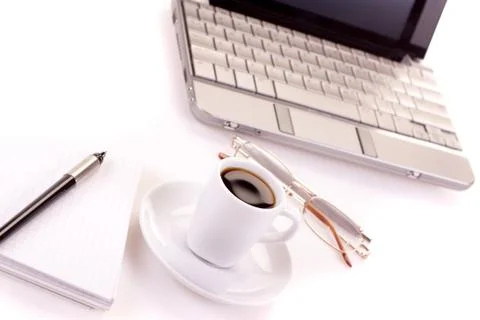 Computer and communication concept Stock Photos