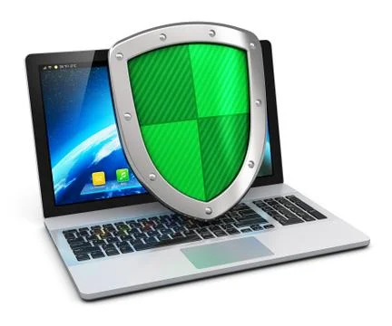 Computer and internet security concept 스톡 일러스트
