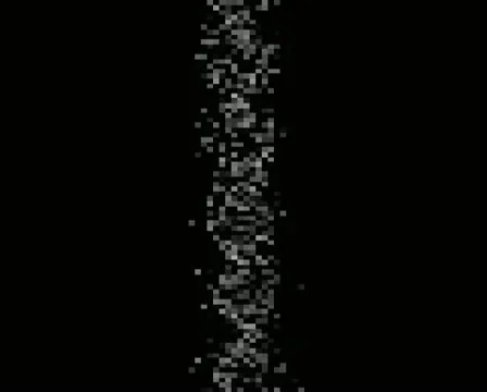 Computer animated video sequence of a digital readout of a dna strand Video stock 11692027