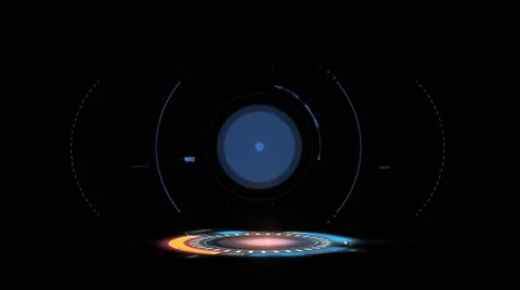 Computer Animation Of A Digital Scan of a Human Stock Footage 46813551