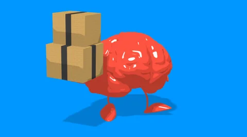 Computer animation - Fun brain | Stock Video | Pond5