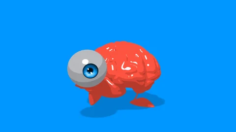 Computer animation - Fun brain | Stock Video | Pond5