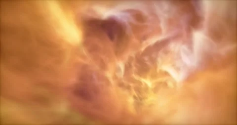 Computer animation of mist or fog Flying through a windy cloud channel - Stock Footage 165563917
