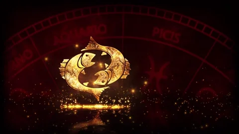 Computer animation of zodiac signs Vidéo 139708791