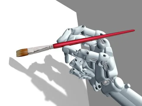 Computer art Stock Illustration