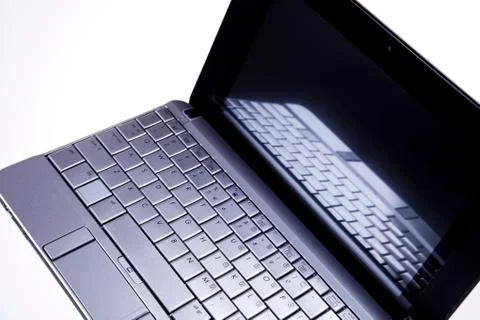 Computer background, modern network symbols concept Stock Photos