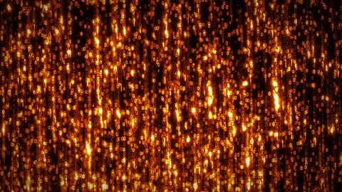 Computer Binary Code Data Falling Loop 스톡 동영상 106350958