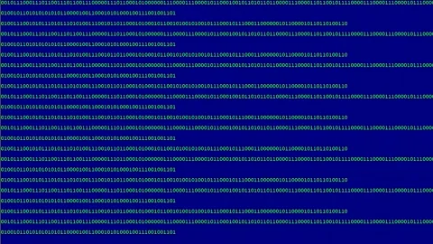 Computer binary code Stock Footage 218349898