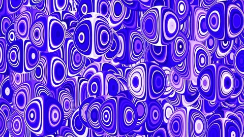 Computer blue animated screen saver Stock Footage 78074050