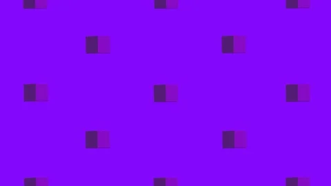 Computer blue background with many purple rotating 3d cubes, video animation. Stock Footage 122492270