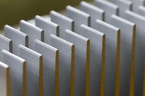 Computer board with the chips Stock Photos