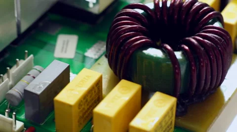 Computer board closeup Stock Footage 44226027