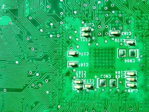 Computer board Illustrazione stock