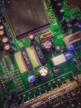 Computer board Foto stock