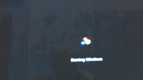 Computer booting/staring-Time Lapse 스톡 동영상 41489567