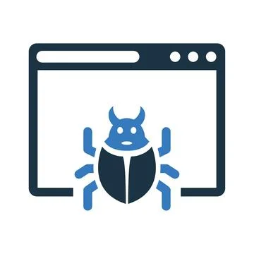 Computer, Bug, fixing, repair, virus icon 스톡 일러스트