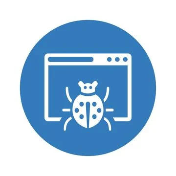 Computer, Bug, fixing, repair, virus icon 스톡 일러스트