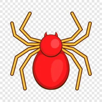 Computer bug icon, cartoon style Stock Illustration