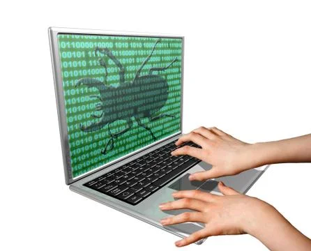 Computer bug Stock Illustration