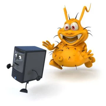 Computer bug 스톡 일러스트